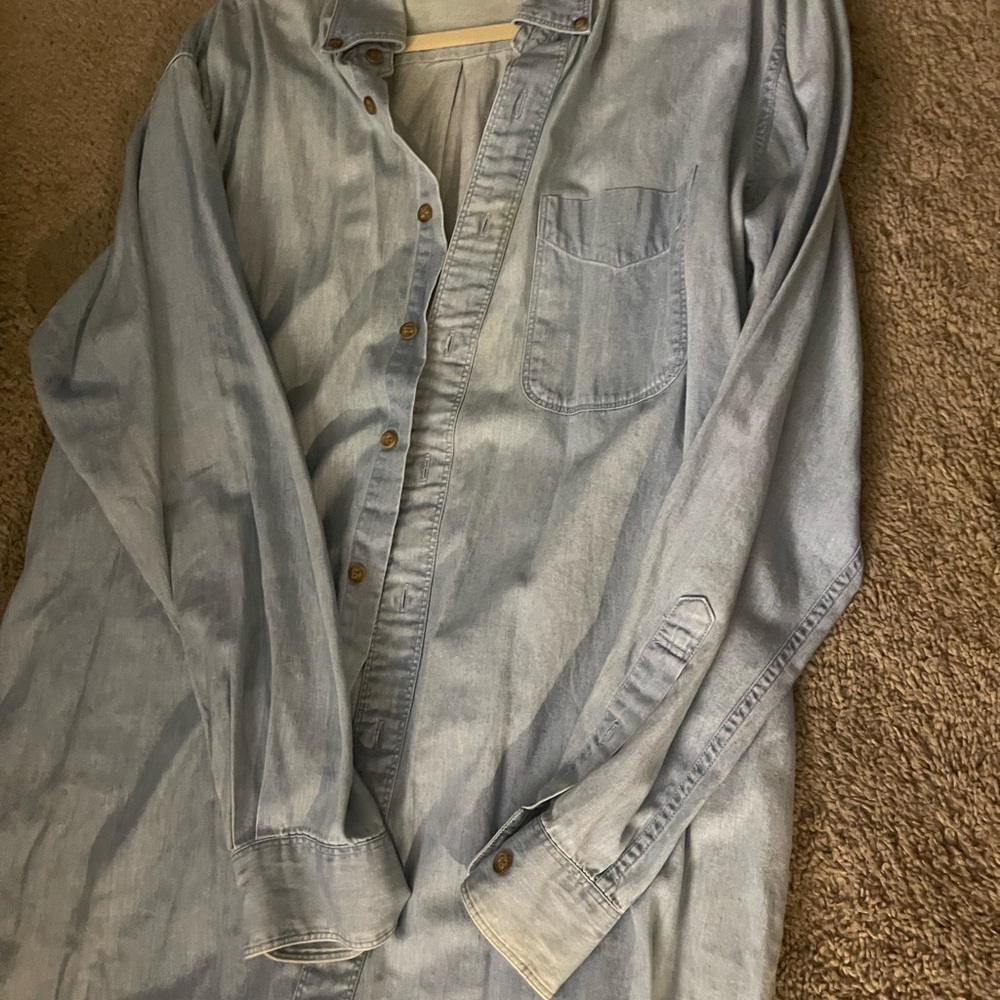 Nautica jean button shirt for men.